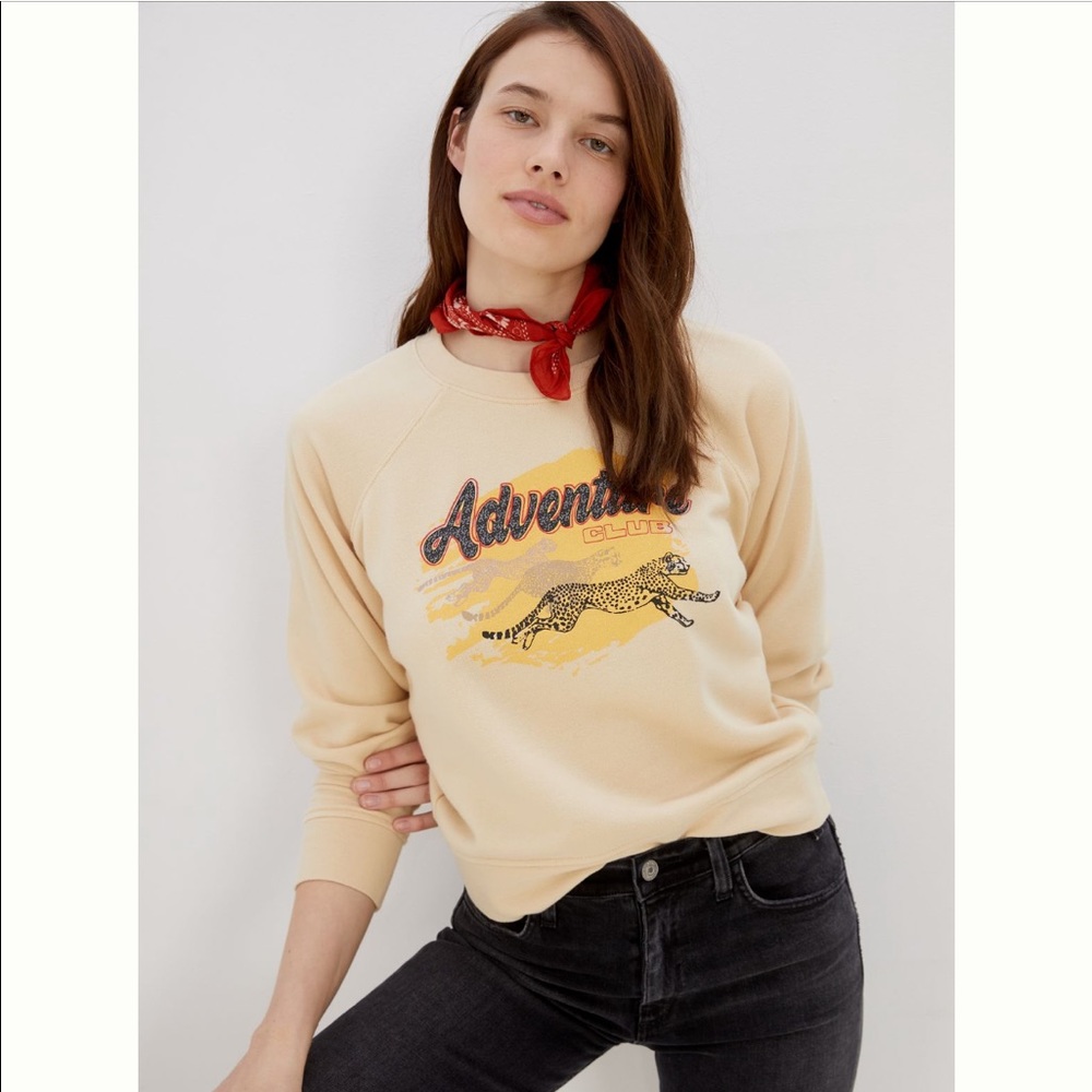 Anthropologie Paige Adventure Graphic Sweatshirt